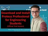 Video thumbnail for How to Download and install Proteus Professional 8 , Circuit Simulation, PCB