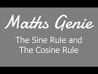 Video thumbnail for The Sine Rule and The Cosine Rule