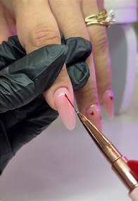 Video thumbnail for Hearts Nail Designs for Valentine's Day