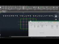 Video thumbnail for Fastest way to calculate Concrete Volume & Concrete Surface Area Using Autocad | 3 steps |