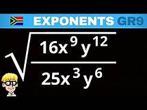 Video thumbnail for Grade 9 Exponents: Practice
