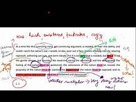 Video thumbnail for Example response - analyze a commentary with me (AS Level English 9093 exam prep)