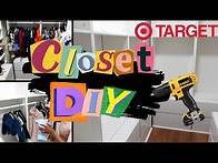 Video thumbnail for TARGET CLOSET BOOKCASE | DIY REMODEL | WATCH ME WORK
