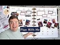 Video thumbnail for Plan With Me - Classic Happy Planner Using Disney 100 Stickers!