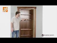 Video thumbnail for In-Swing Murphy Door Installation (HIDDEN DOOR!)
