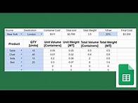 Video thumbnail for logistics transport calculator