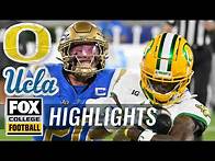 Video thumbnail for No. 8 Oregon Ducks vs. UCLA Bruins Highlights | FOX College Football