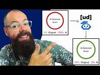 Video thumbnail for Unbelievable! The Easiest Way to Bypass AI Content Detection - How I Did It!