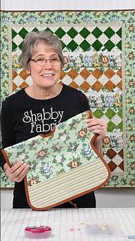 Video thumbnail for DIY An Ultimate Toddler Bib with Tammy! #sewing #quilting