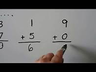 Video thumbnail for Grade 1 Math 1.8, Addition to 10, adding across and down