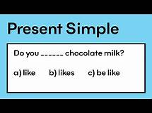 Video thumbnail for Present Simple | Grammar Test