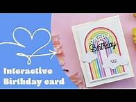 Video thumbnail for ✨ Light-Up Interactive Birthday Card! 🎂🌈 | DIY Handmade Card Tutorial