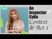 Video thumbnail for An Inspector Calls by J.B. Priestley | Context & Act 1 | GCSE Revision Guide | AQA |