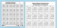 Video thumbnail for 2-Digit Column Addition and Subtraction Worksheet