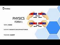 Video thumbnail for Magnetic and Upthrust Force - (Lesson 3 of 9 - Topic Force - Physics Form 1)