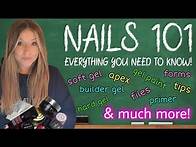 Video thumbnail for 💅 All nail terms EXPLAINED! Nail Course 101. Including ALL the gels! Tech Career | Education | Learn
