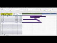 Video thumbnail for Simple Dynamic Hourly Project Planner (Gantt Chart)
