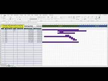 Video thumbnail for Simple Dynamic Hourly Project Planner (Gantt Chart)