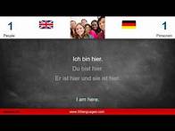 Video thumbnail for 50 Languages English German for beginners 001