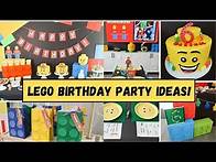 Video thumbnail for Lego Birthday Party Ideas