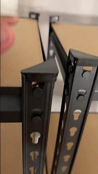 Video thumbnail for Heavy-Duty 5-Tier Storage Shelf - Organize Your Space with Ease #GarageStorage #StorageShelf