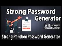 Video thumbnail for Strong random password generator free | create a strong password