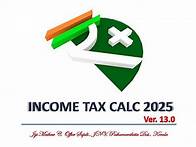 Video thumbnail for Income tax calculator 2025 Ver 13.1