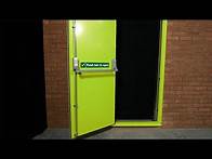 Video thumbnail for How to fit a Fire Exit Door - Lathams Steel Security Doors