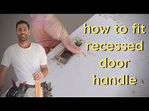Video thumbnail for sliding door handle installation – with Inspire DIY