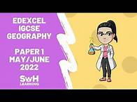 Video thumbnail for Paper 1 (Physical Geography) | May/June 2022 | Edexcel IGCSE Geography Past Paper Walkthrough