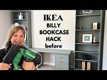 Video thumbnail for IKEA Billy Hack 🏡 DIY Built-In Bookcase & Accent Wall Transformation