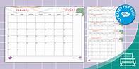 Video thumbnail for Blank Monthly Calendar Planning Template 2024