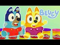 Video thumbnail for DIY Bluey & Bingo Babies With Play-Doh! Bluey Family! Fun Tutorial for Kids! Create your Own!