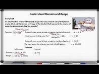Video thumbnail for Algebra 2 Lesson 1-1: Key Features of Functions