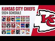 Video thumbnail for KANSAS CITY CHIEFS SCHEDULE 2024