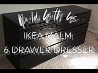 Video thumbnail for Build With Us: IKEA MALM 6 Drawer Dresser| MEETTHEBLACKFAMILY| Time Lapse