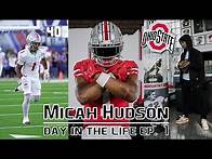 Video thumbnail for What a 5 STAR D1 VISIT looks like | Micah Hudson visits Ohio State