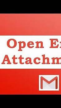 Video thumbnail for How To Open Email Attachments Gmail