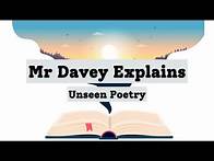 Video thumbnail for Unseen Poetry