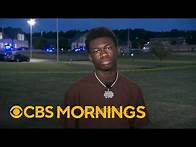Video thumbnail for Student at Georgia high school reacts after math teacher killed in shooting