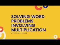 Video thumbnail for Math for Grade 2: Solving Word Problems Involving Multiplication