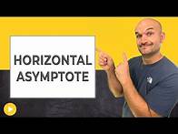 Video thumbnail for What is a horizontal asymptote