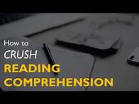 Video thumbnail for How to CRUSH Reading Comprehension: 3 Effective Strategies to Ace RC [+worked example!]