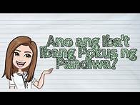 Video thumbnail for (FILIPINO) Ano ang Iba't Ibang Pokus ng Pandiwa? | #iQuestionPH
