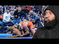 Video thumbnail for Gable Steveson vs. Wyatt Hendrickson: 2025 NCAA wrestling championship (REACTION)