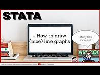 Video thumbnail for Stata - How to Draw (Nice) Line Graphs
