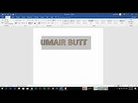 Video thumbnail for Text Effects and Typography in Microsoft Word