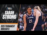 Video thumbnail for Sarah Strong 2025 NCAA tournament highlights