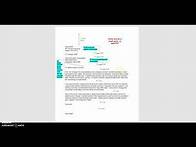 Video thumbnail for How to Write a Business Letter