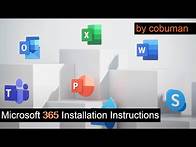 Video thumbnail for Step-by-Step Guide: Installing Microsoft Office 365 at Home or Work